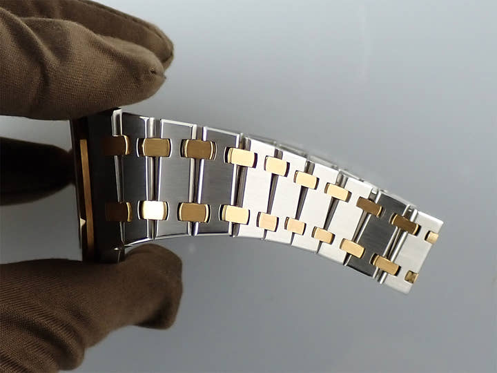 オーデマピゲ ロイヤルオーク Ref.14790SA/O/0789SA/01 ステンレススチール/イエローゴールド グレー文字盤