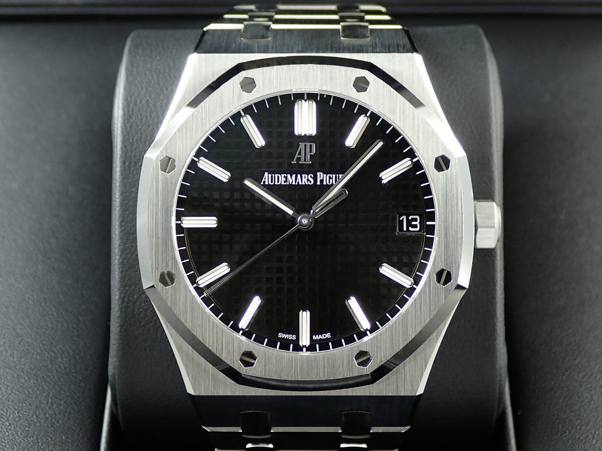 オーデマピゲ ロイヤルオーク Ref.15500ST.OO.1220ST.03 ステンレススチール ブラック文字盤