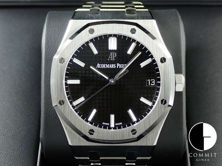 オーデマピゲ ロイヤルオーク Ref.15500ST.OO.1220ST.03 ステンレススチール ブラック文字盤