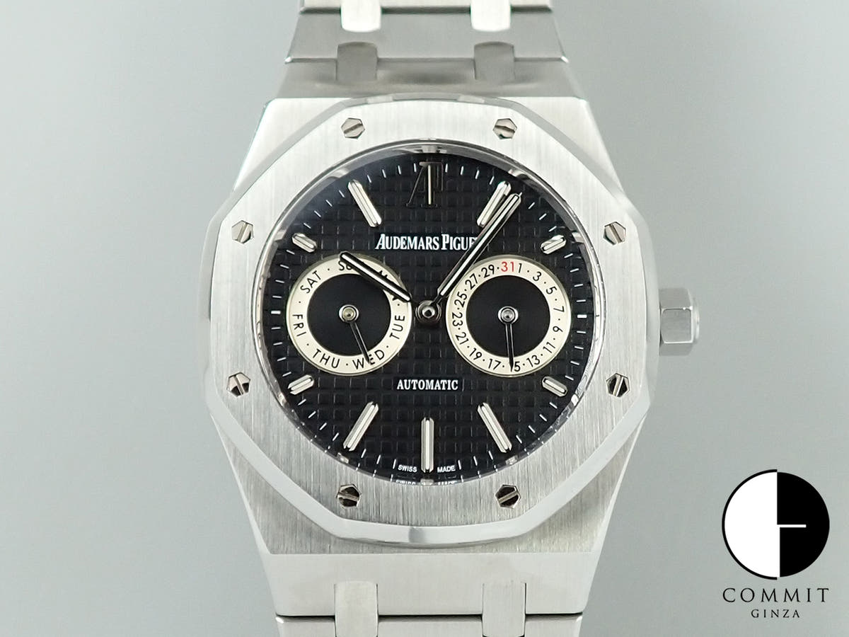 オーデマピゲ ロイヤルオーク デイデイト Ref.26330ST.OO.1220ST.01 ステンレススチール ブラック文字盤