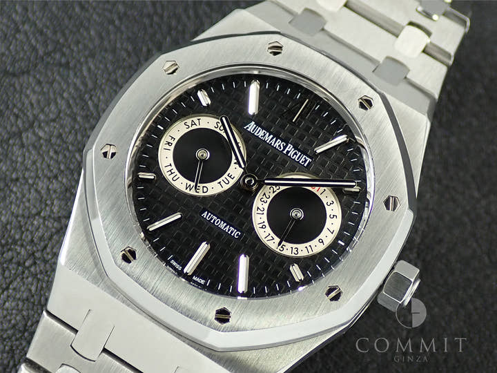 オーデマピゲ ロイヤルオーク デイデイト Ref.26330ST.OO.1220ST.01 ステンレススチール ブラック文字盤