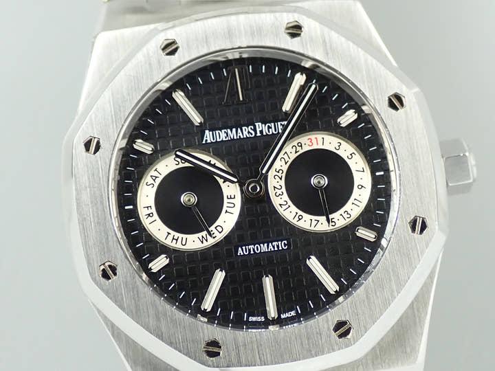 オーデマピゲ ロイヤルオーク デイデイト Ref.26330ST.OO.1220ST.01 ステンレススチール ブラック文字盤