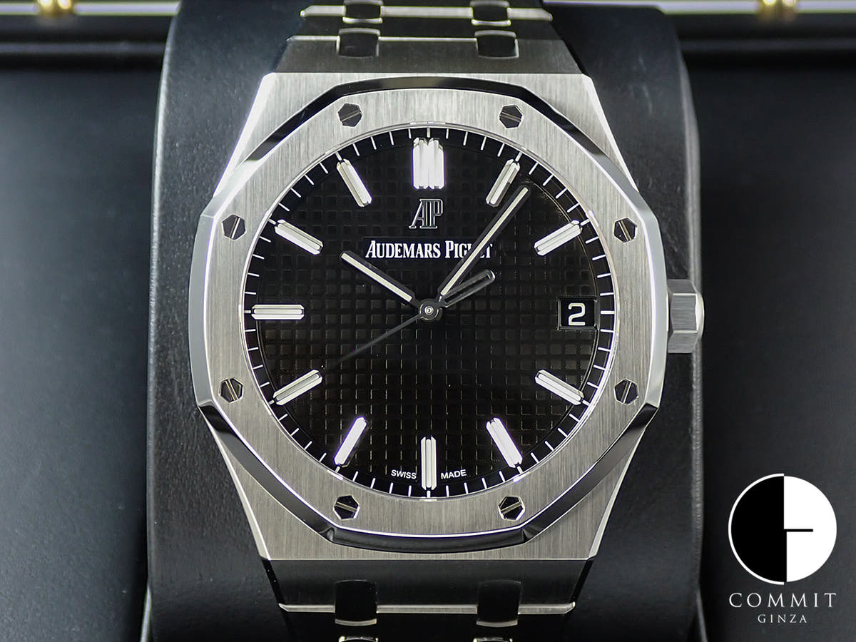オーデマピゲ ロイヤルオーク Ref.15500ST.OO.1220ST.03 ステンレススチール ブラック文字盤