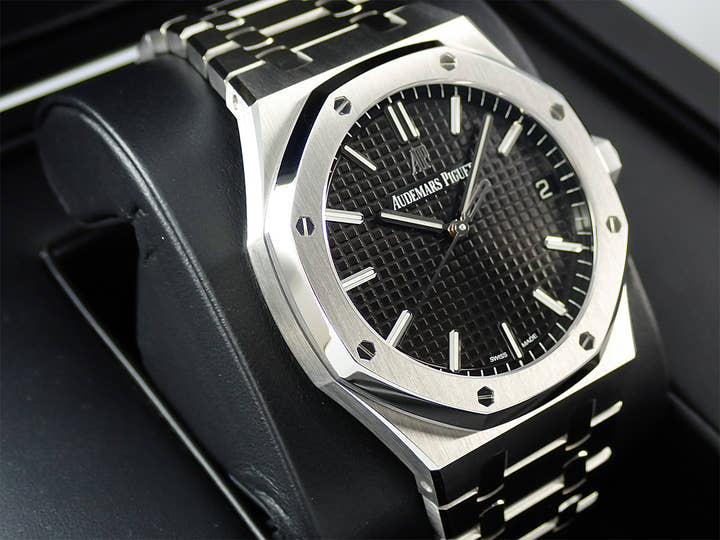 オーデマピゲ ロイヤルオーク Ref.15500ST.OO.1220ST.03 ステンレススチール ブラック文字盤