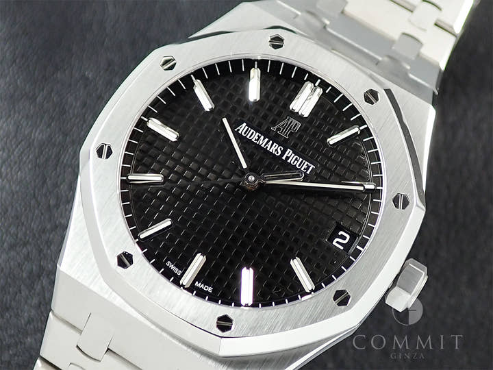 オーデマピゲ ロイヤルオーク Ref.15500ST.OO.1220ST.03 ステンレススチール ブラック文字盤