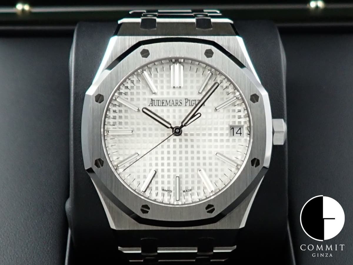 オーデマピゲ ロイヤルオーク Ref.15510ST.OO.1320ST.08 ステンレススチール シルバー文字盤