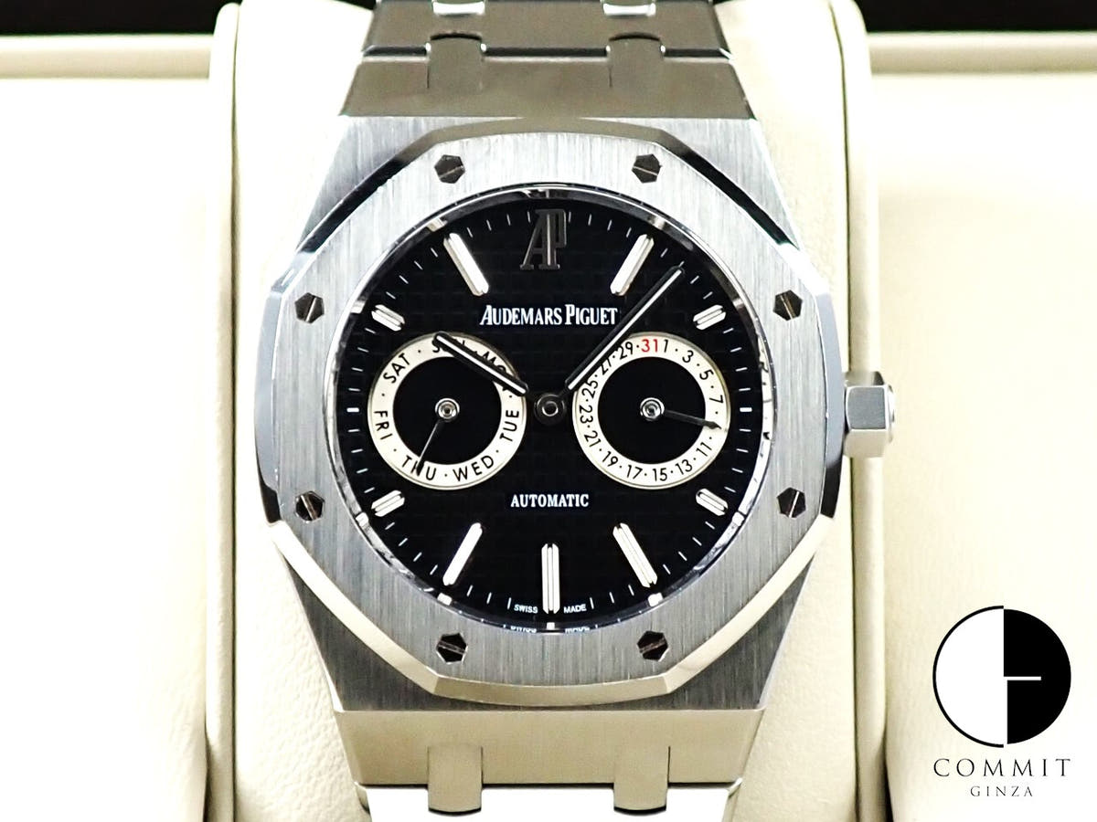 オーデマピゲ ロイヤルオーク デイデイト Ref.26330ST.OO.1220ST.01 ステンレススチール ブラック文字盤