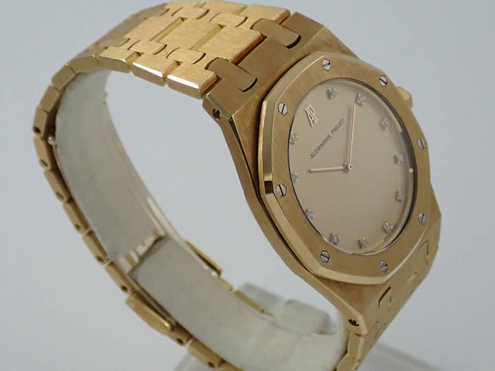 オーデマピゲ ロイヤルオーク Ref.56143BA イエローゴールド シャンパン文字盤