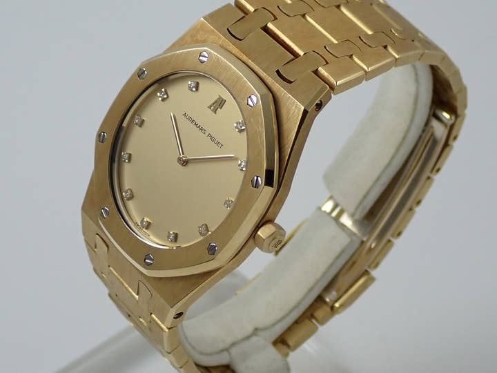 オーデマピゲ ロイヤルオーク Ref.56143BA イエローゴールド シャンパン文字盤