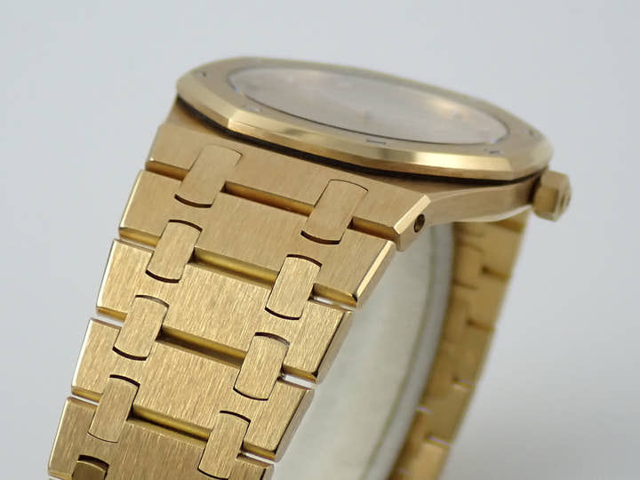 オーデマピゲ ロイヤルオーク Ref.56143BA イエローゴールド シャンパン文字盤