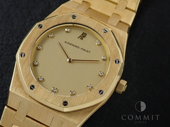 オーデマピゲ ロイヤルオーク Ref.56143BA イエローゴールド シャンパン文字盤