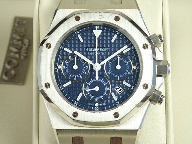 オーデマピゲ ロイヤルオーク Ref.25860ST.OO.1110ST.04 ブルー文字盤 中古 royal-oak-40