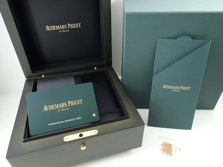 オーデマピゲ ロイヤルオーク Ref.15510OR.OO.1320OR.03 ピンクゴールド ナイトブルー文字盤