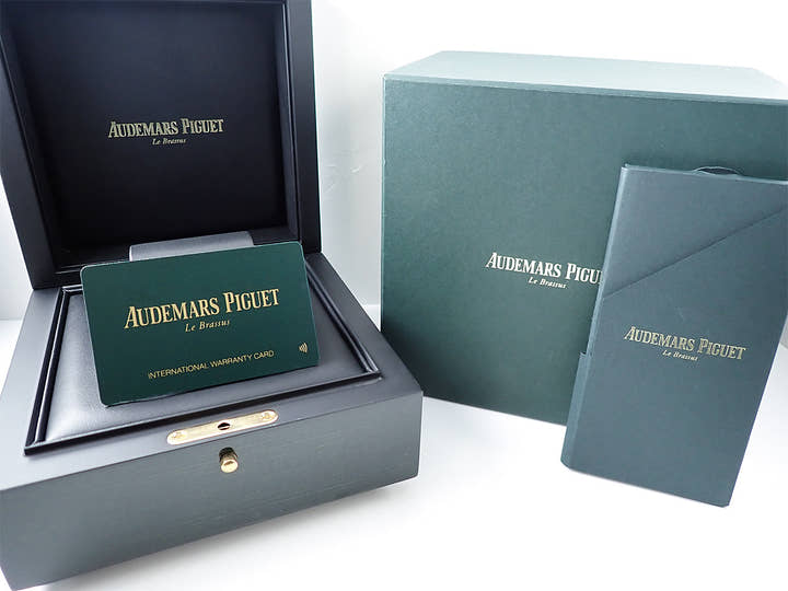 オーデマピゲ ロイヤルオーク クォーツ Ref.67651BA.ZZ.1261BA.02 イエローゴールド ブルー文字盤