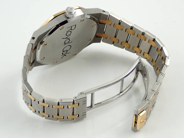 オーデマピゲ ロイヤルオーク Ref.14790SA/O/0789SA/01 ステンレススチール/イエローゴールド グレー文字盤