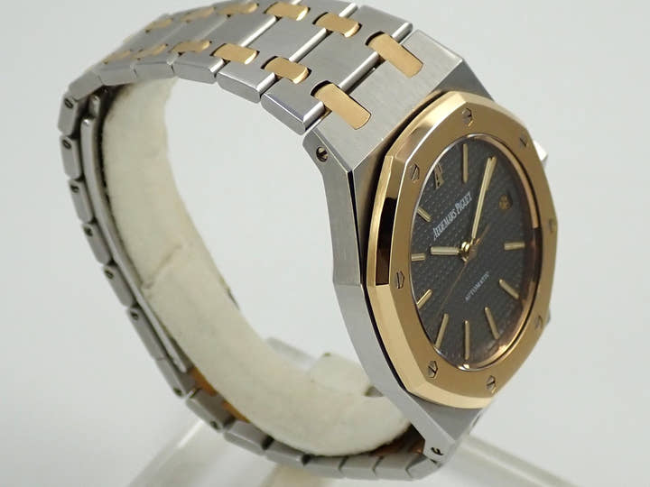 オーデマピゲ ロイヤルオーク Ref.14790SA/O/0789SA/01 ステンレススチール/イエローゴールド グレー文字盤