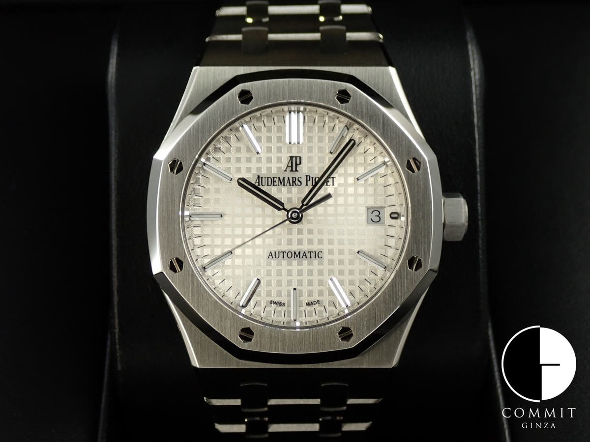 オーデマピゲ ロイヤルオーク Ref.15450ST.OO.1256ST.01 ステンレススチール シルバー文字盤