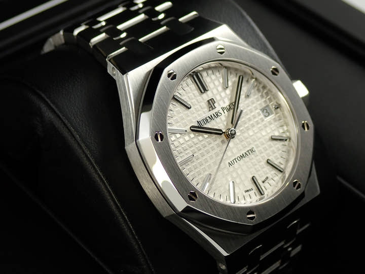 オーデマピゲ ロイヤルオーク Ref.15450ST.OO.1256ST.01 ステンレススチール シルバー文字盤