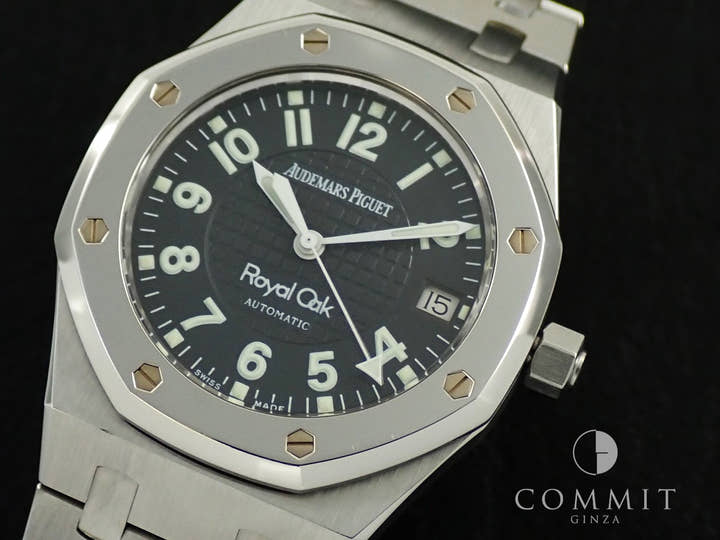 オーデマピゲ ロイヤルオーク ニックファルド Ref.15190SP.OO.0789ST.01 ステンレススチール/プラチナ ブラック文字盤