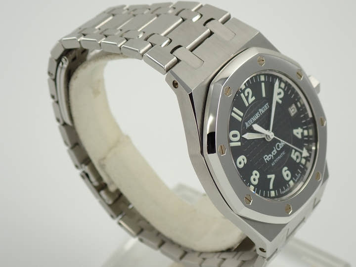 オーデマピゲ ロイヤルオーク ニックファルド Ref.15190SP.OO.0789ST.01 ステンレススチール/プラチナ ブラック文字盤