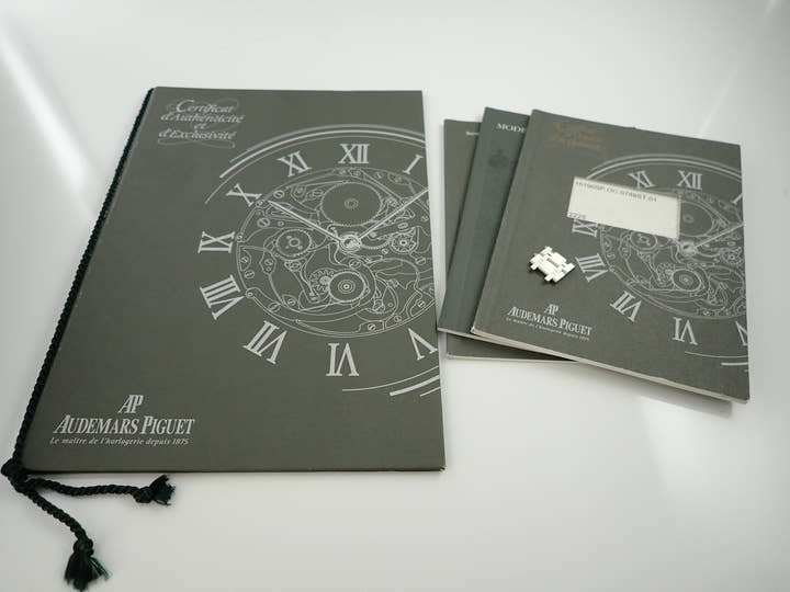 オーデマピゲ ロイヤルオーク ニックファルド Ref.15190SP.OO.0789ST.01 ステンレススチール/プラチナ ブラック文字盤