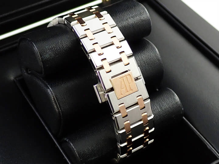 オーデマピゲ ロイヤルオーク Ref.15450SR.OO.1256SR.01 ステンレススチール/ピンクゴールド シルバー文字盤