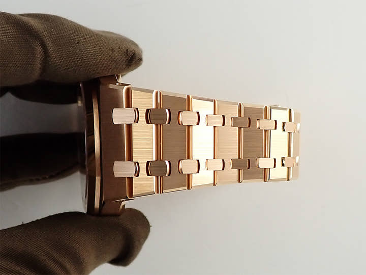 オーデマピゲ ロイヤルオーク ダブル バランスホイール オープンワーク Ref.15407OR.OO.1220OR.01 ピンクゴールド スケルトン文字盤