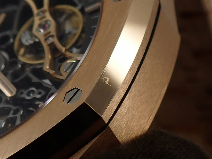 オーデマピゲ ロイヤルオーク ダブル バランスホイール オープンワーク Ref.15407OR.OO.1220OR.01 ピンクゴールド スケルトン文字盤