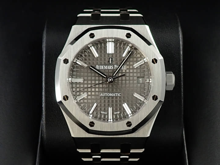 オーデマピゲ ロイヤルオーク Ref.15450ST.OO.1256ST.02 ステンレススチール グレー文字盤