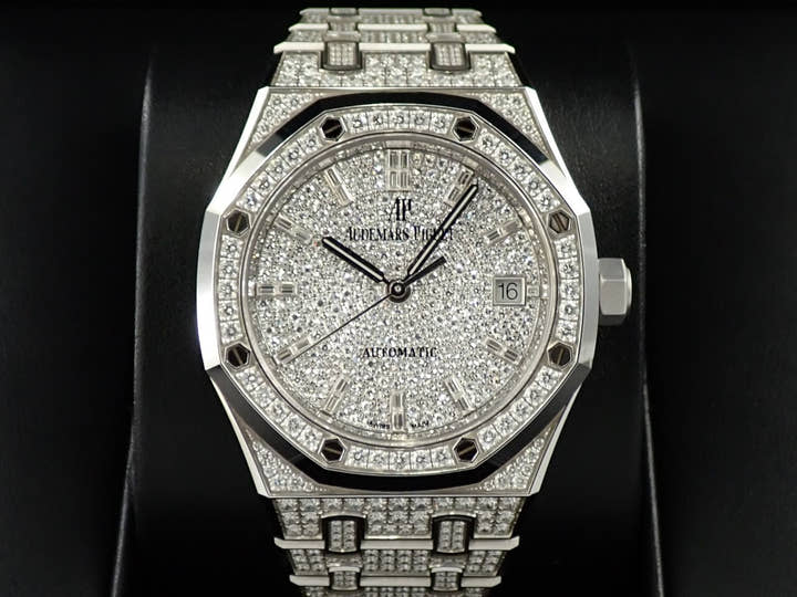 オーデマピゲ ロイヤルオーク Ref.15452BC.ZZ.1258BC.01 ホワイトゴールド ダイヤモンド & 18KWG文字盤