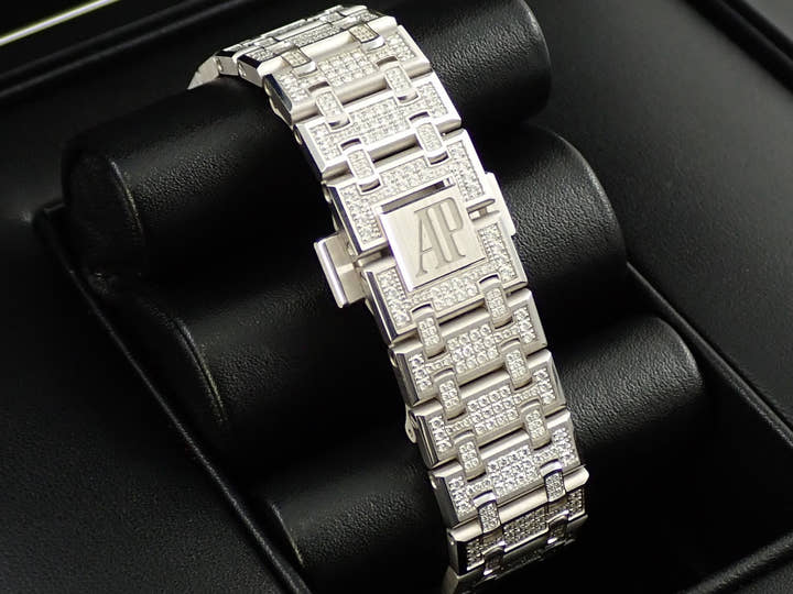 オーデマピゲ ロイヤルオーク Ref.15452BC.ZZ.1258BC.01 ホワイトゴールド ダイヤモンド & 18KWG文字盤