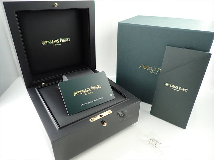 オーデマピゲ ロイヤルオーク Ref.15503BC.OO.1220BC.01 ホワイトゴールド ブルー文字盤