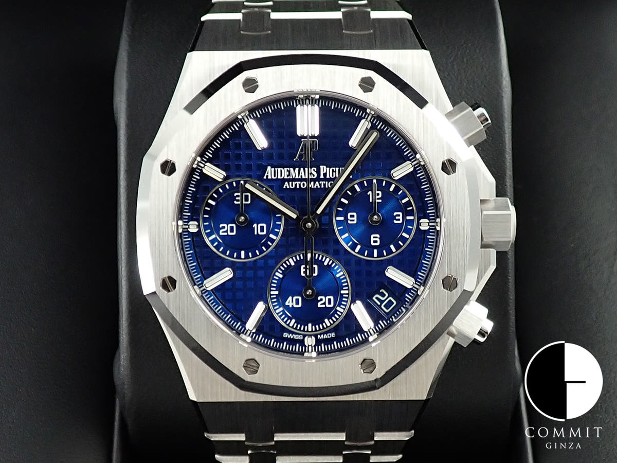 オーデマピゲ ロイヤルオーク クロノグラフ Ref.26239BC.OO.1220BC.01 ホワイトゴールド ブルー文字盤