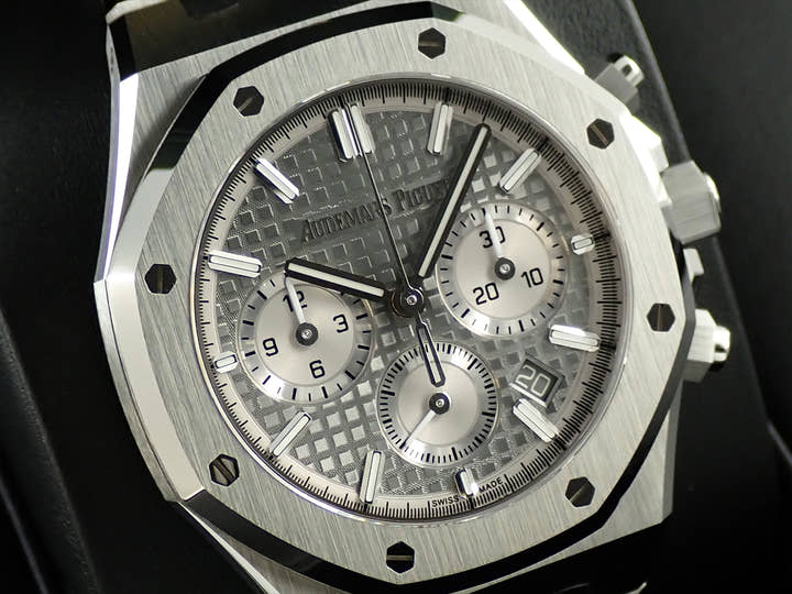 オーデマピゲ ロイヤルオーク クロノグラフ Ref.26715ST.OO.1356ST.02 ステンレススチール グレー文字盤