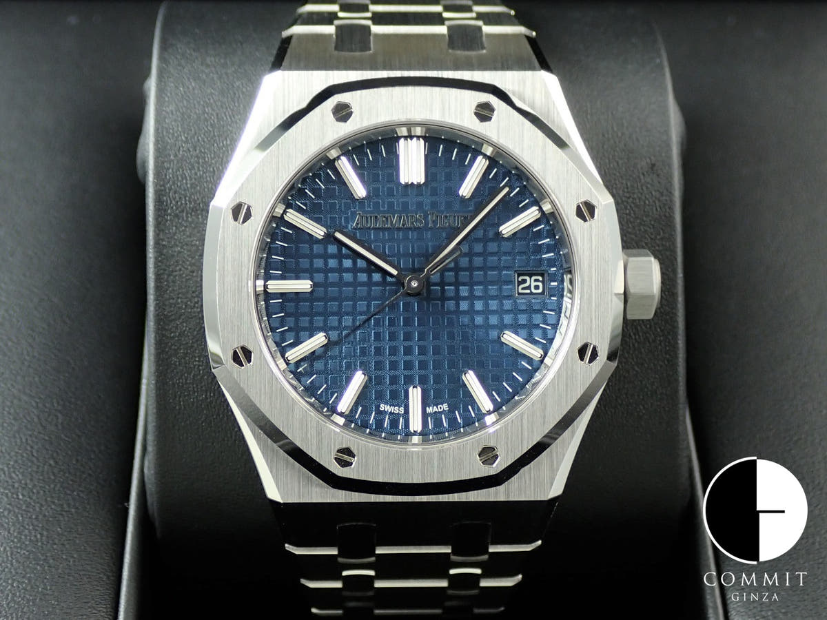 オーデマピゲ ロイヤルオーク Ref.15550ST.OO.1356ST.06 ステンレススチール ナイトブルー文字盤