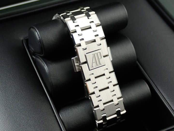 オーデマピゲ ロイヤルオーク Ref.15550ST.OO.1356ST.06 ステンレススチール ナイトブルー文字盤