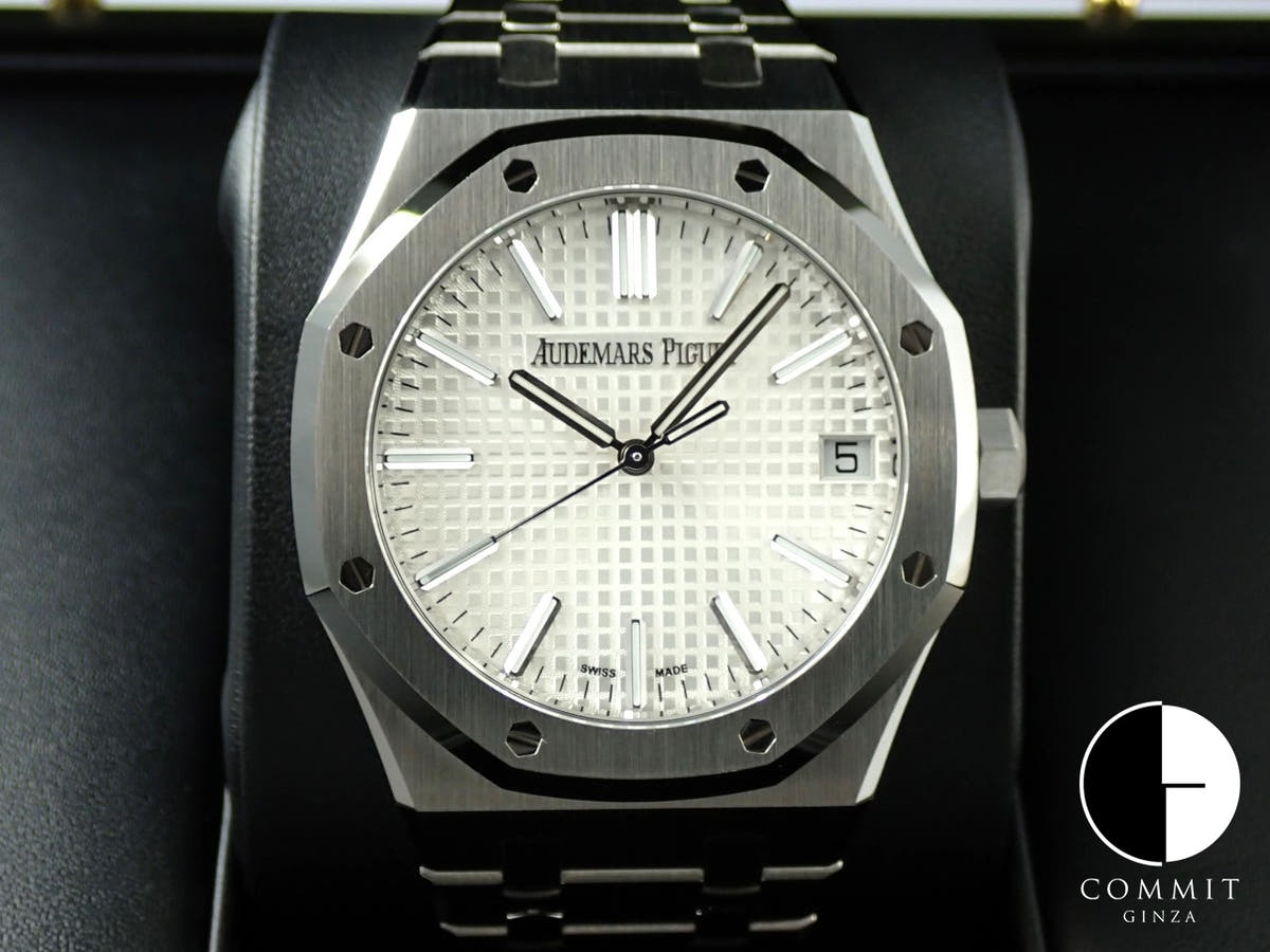 オーデマピゲ ロイヤルオーク Ref.15510ST.OO.1320ST.08 ステンレススチール シルバー文字盤