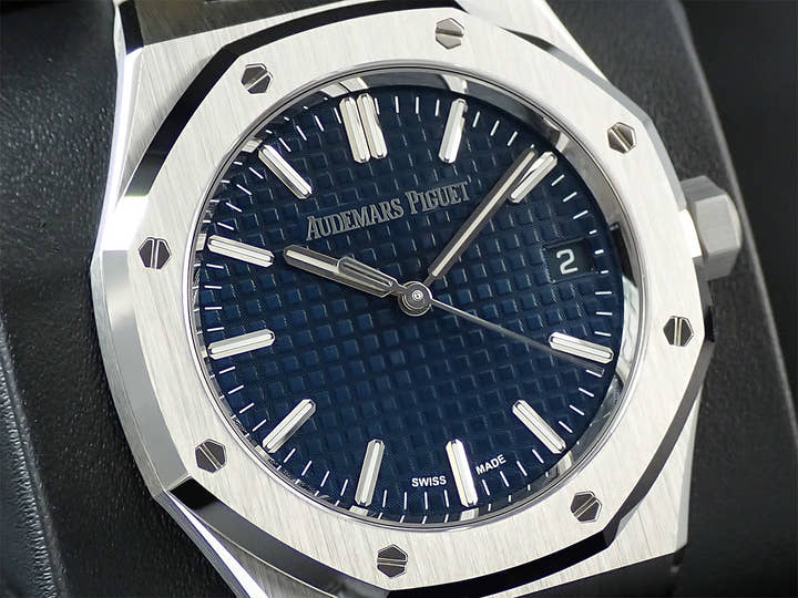 オーデマピゲ ロイヤルオーク Ref.15550ST.OO.1356ST.06 ステンレススチール ナイトブルー文字盤