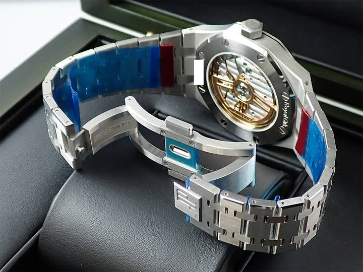 オーデマピゲ ロイヤルオーク Ref.15550ST.OO.1356ST.06 ステンレススチール ナイトブルー文字盤