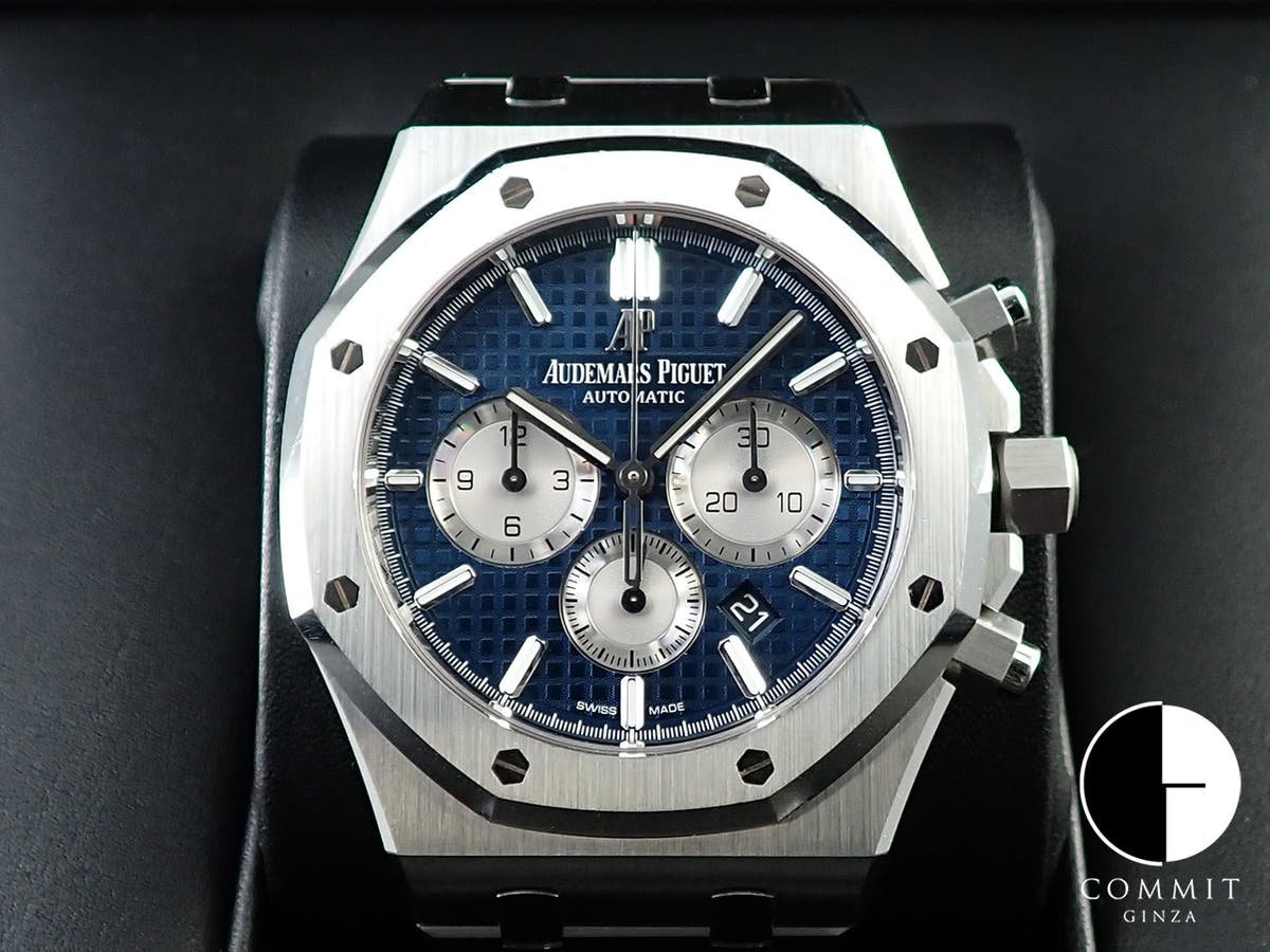 オーデマピゲ ロイヤルオーク クロノグラフ Ref.26331ST.OO.1220ST.01 ステンレススチール ブルー文字盤