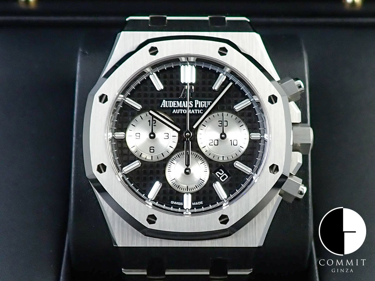 オーデマピゲ ロイヤルオーク クロノグラフ Ref.26331ST.OO.1220ST.02 ステンレススチール ブラック文字盤