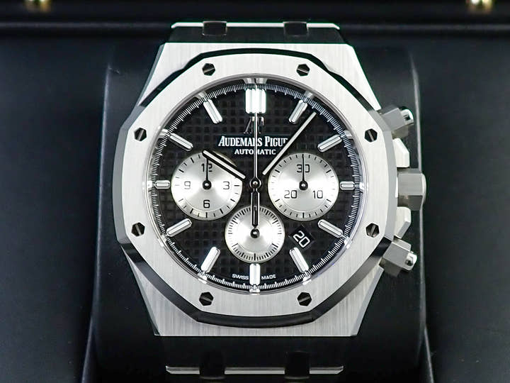 オーデマピゲ ロイヤルオーク クロノグラフ Ref.26331ST.OO.1220ST.02 ステンレススチール ブラック文字盤