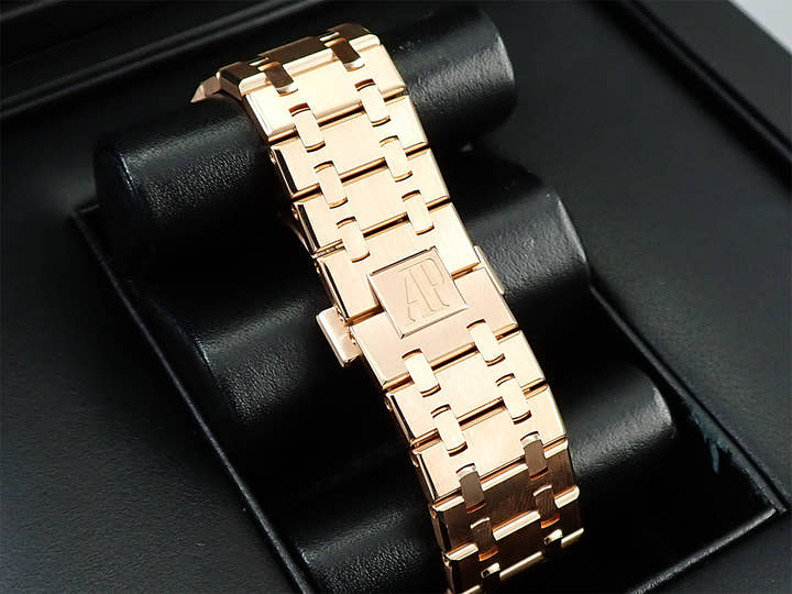 オーデマピゲ ロイヤルオーク クロノグラフ Ref.26331OR.OO.1220OR.02 ピンクゴールド ブラウン文字盤