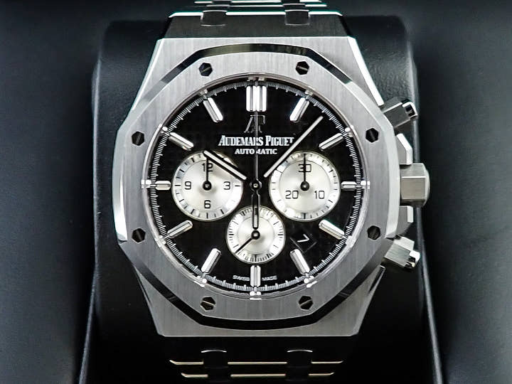 オーデマピゲ ロイヤルオーク クロノグラフ Ref.26331ST.OO.1220ST.02 ステンレススチール ブラック文字盤