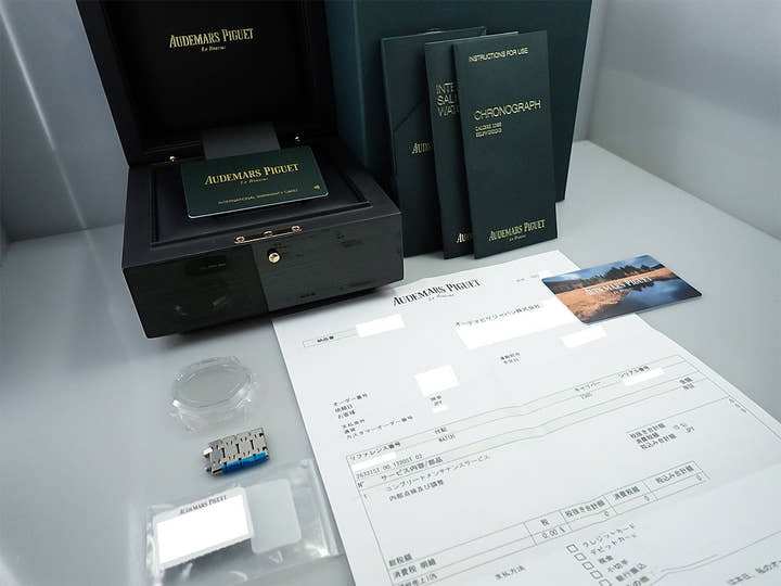 オーデマピゲ ロイヤルオーク クロノグラフ Ref.26331ST.OO.1220ST.02 ステンレススチール ブラック文字盤