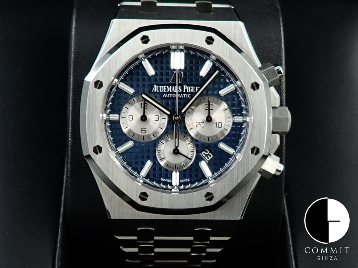オーデマピゲ ロイヤルオーク クロノグラフ Ref.26331ST.OO.1220ST.01 ステンレススチール ブルー文字盤