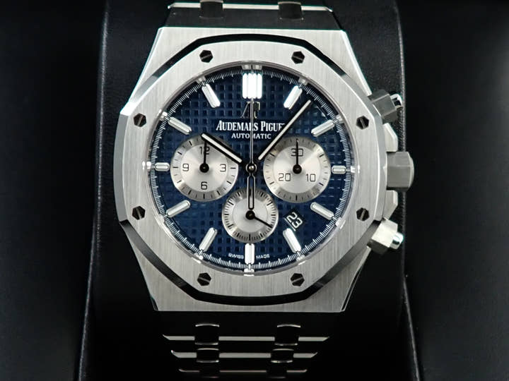 オーデマピゲ ロイヤルオーク クロノグラフ Ref.26331ST.OO.1220ST.01 ステンレススチール ブルー文字盤