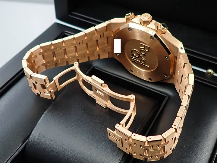 オーデマピゲ ロイヤルオーク クロノグラフ Ref.26331OR.OO.1220OR.01 ピンクゴールド ブルー文字盤