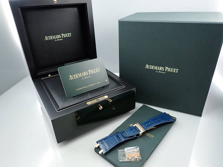 オーデマピゲ ロイヤルオーク クロノグラフ Ref.26331OR.OO.1220OR.01 ピンクゴールド ブルー文字盤