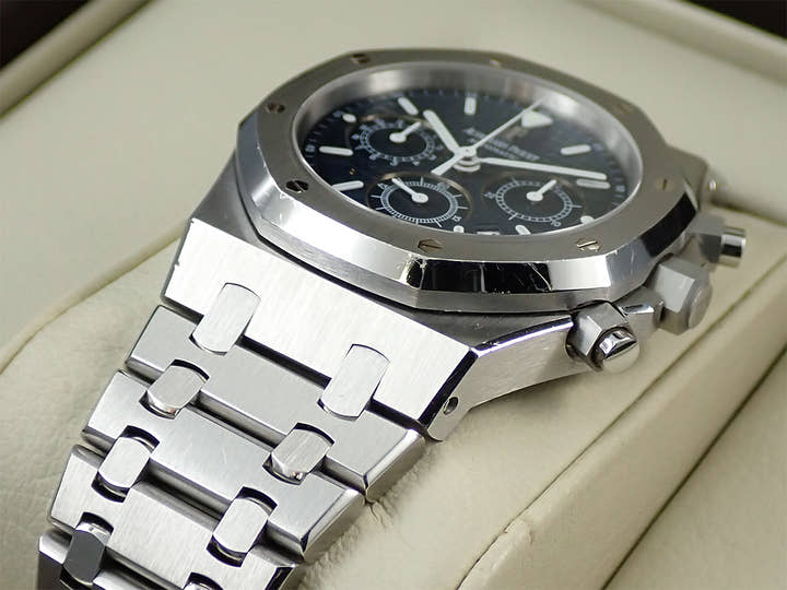 オーデマピゲ ロイヤルオーク クロノグラフ Ref.25860ST.OO.1110ST.04 ステンレススチール ブルー文字盤